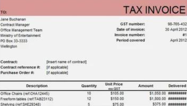 What is a Sales Tax Invoice