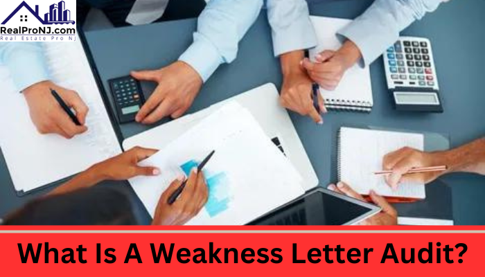 What Is A Weakness Letter Audit