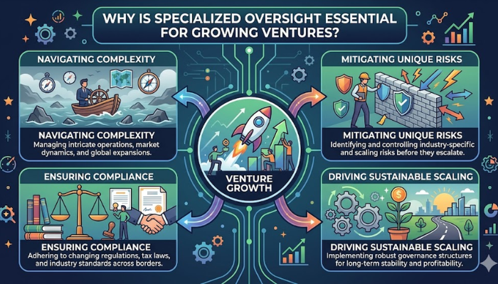 Why is Specialized Oversight Essential for Growing Ventures