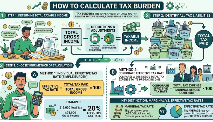 How to Calculate Tax Burden